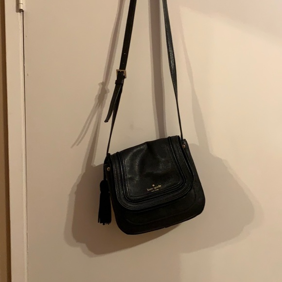Black Leather Kate Spade Bag - Picture 2 of 6
